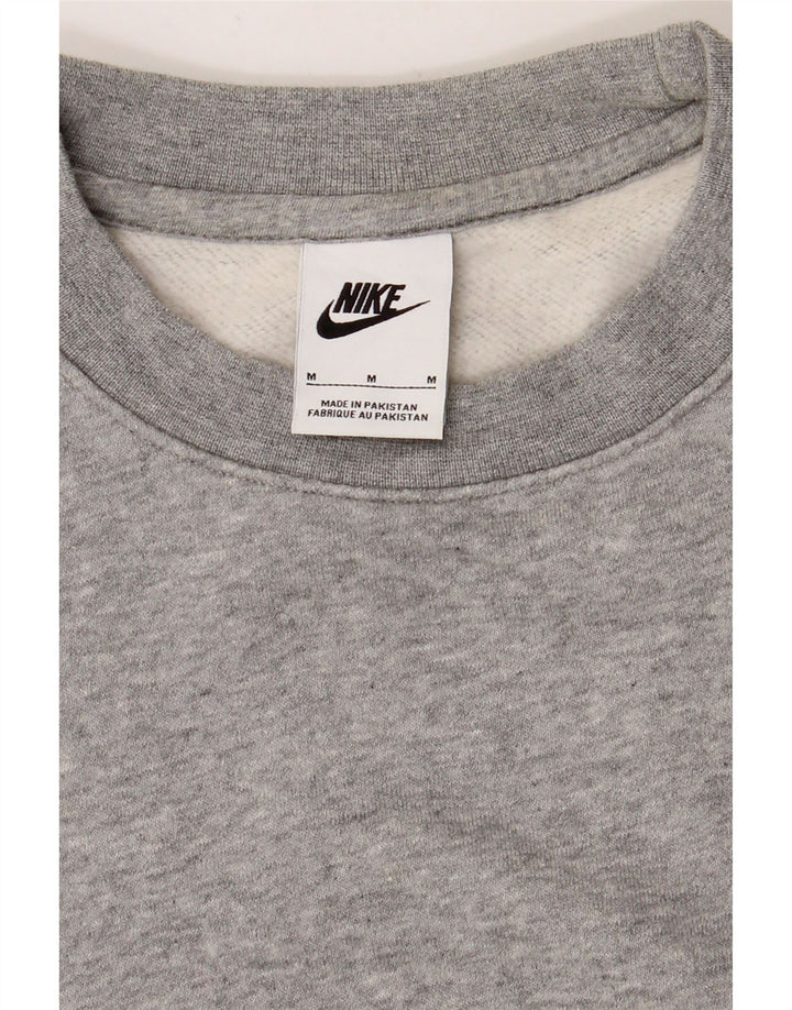 NIKE Mens Sweatshirt Jumper Medium Grey Cotton Vintage Nike and Second-Hand Nike from Messina Hembry 