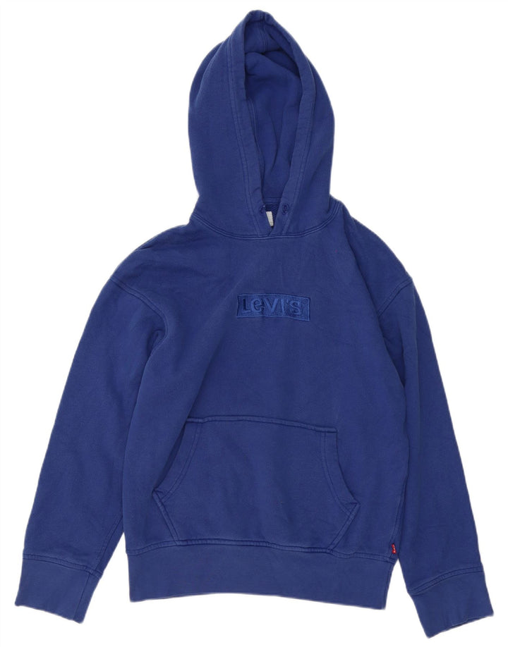 Levi's Hombre Sudadera Con Capucha Gráfica Jersey Pequeño De Algodón Azul