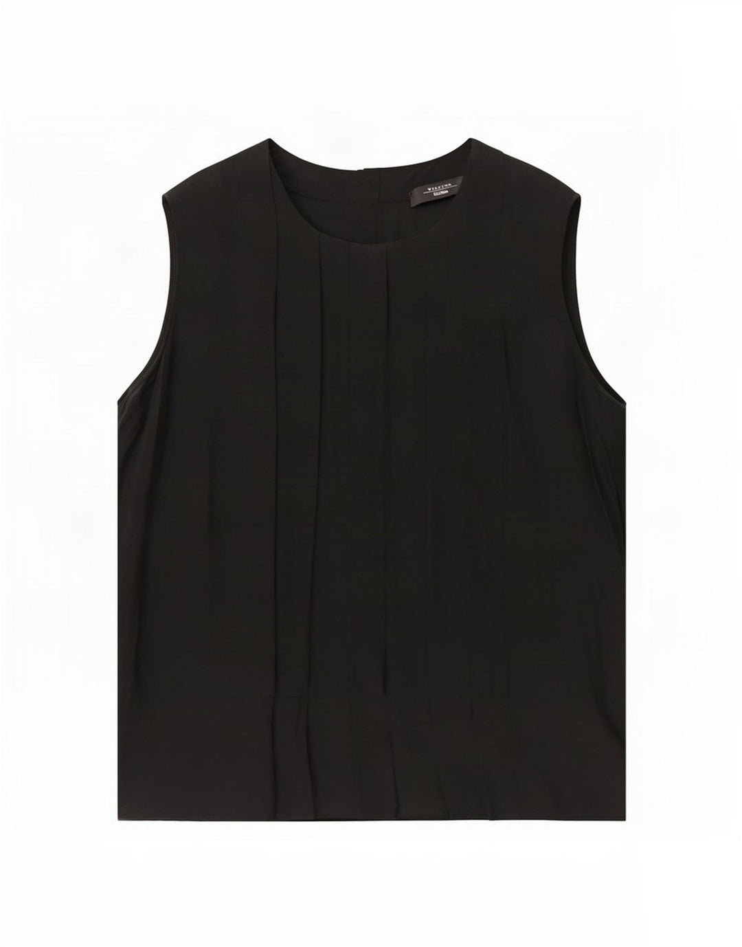 Max Mara Blusa sin mangas de fin de semana para mujer UK 46 Grande Negro