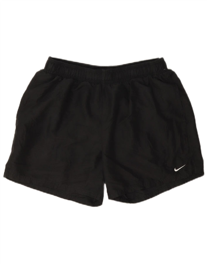 Nike Pantalones cortos deportivos para mujer UK 44 Mediano Negro Poliéster