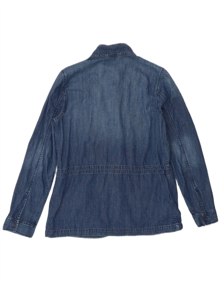 Camisa vaquera Gap para mujer UK 10 Small Algodón azul