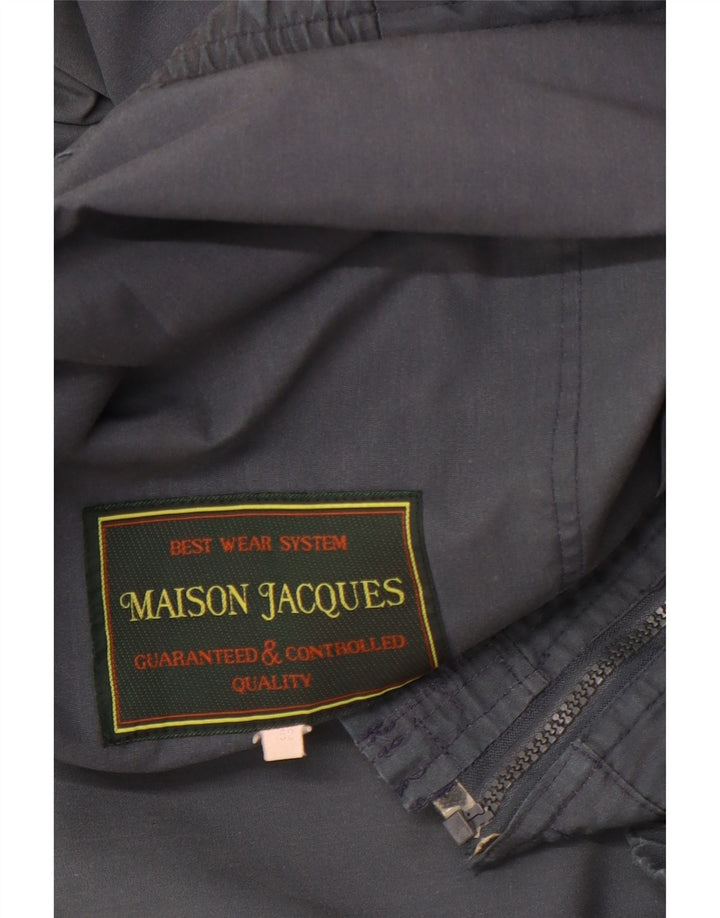 Maison Jacques Chaqueta bomber para hombre IT 52 XL Poliéster azul marino