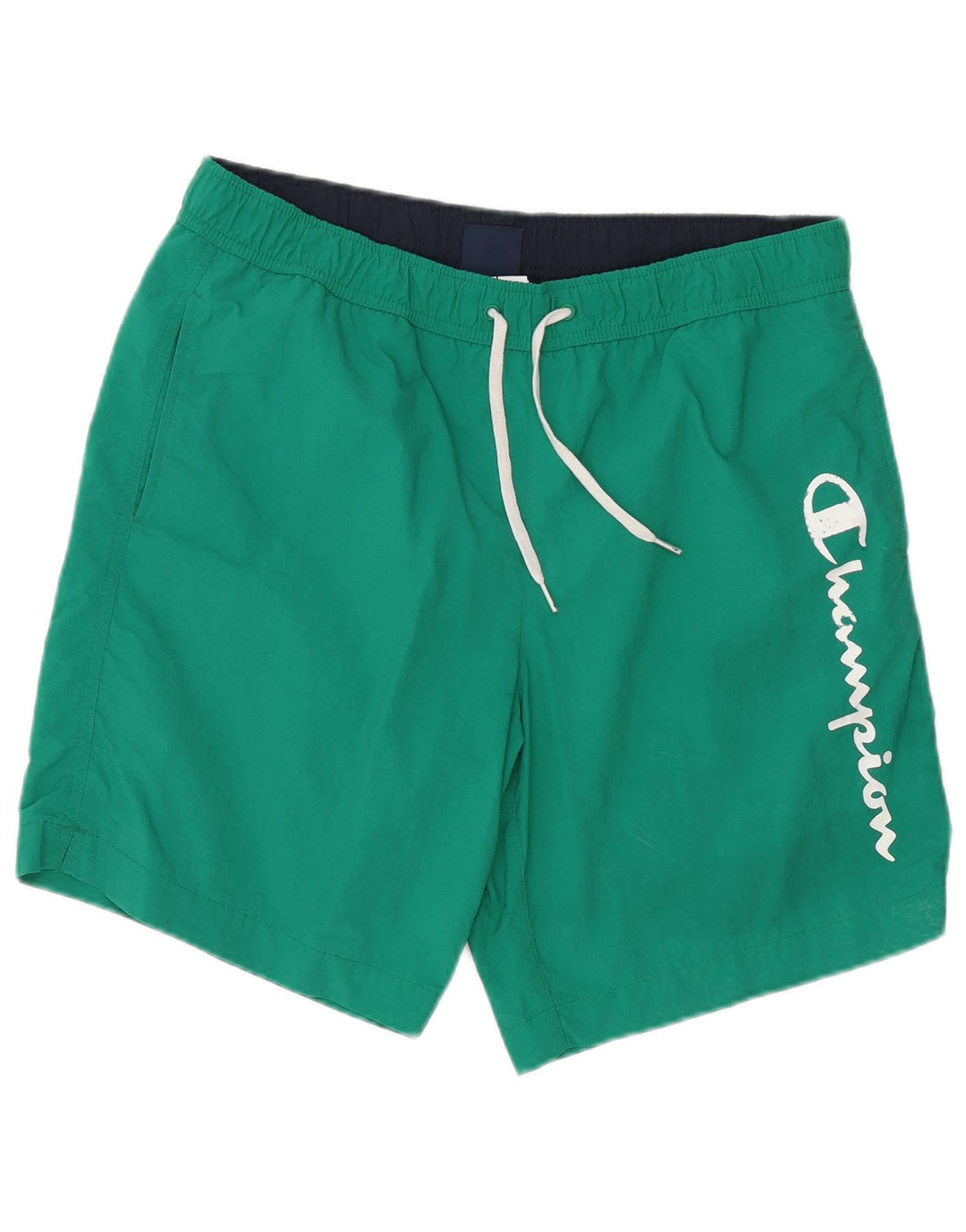 Champion Shorts De Natación Gráficos Para Hombre Poliéster Verde Grande