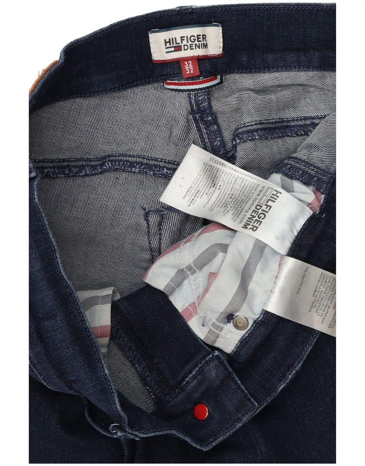 TOMMY HILFIGER Vaqueros pitillo para mujer US 7/8 Medium W32 L27 Azul marino