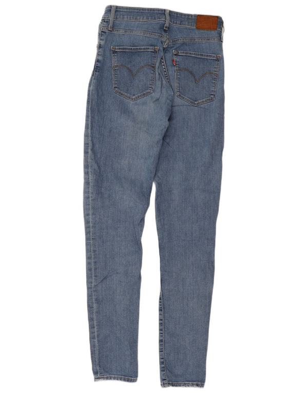 Levi's Vaqueros pitillo de talle alto 721 para mujer W28 L31 Azul