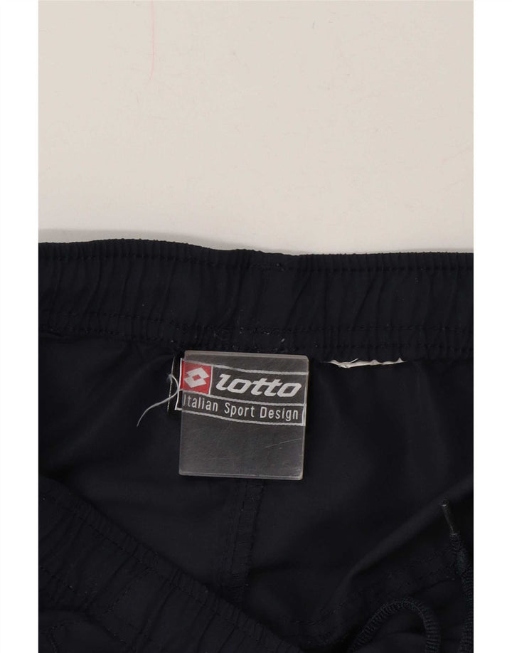 Pantalones cortos deportivos Lotto para hombre azul marino mediano