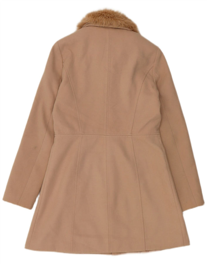 Abrigo Oasis para mujer UK 10 Small Beige Poliéster