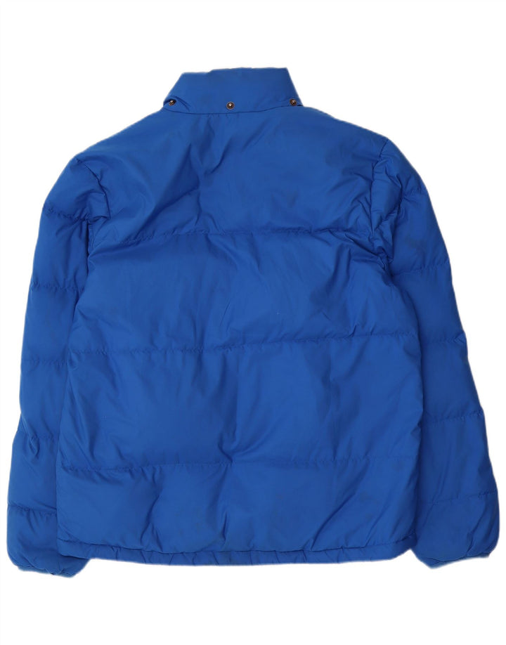 Adidas Chaqueta acolchada para hombre UK 38 Azul medio Poliéster