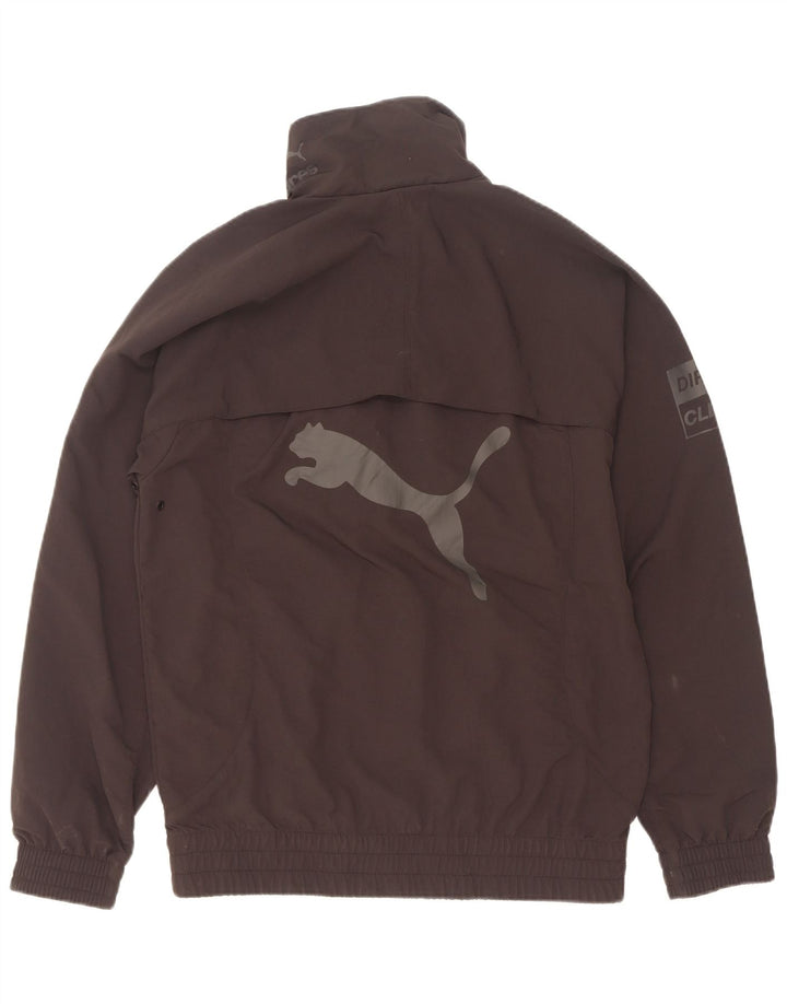 Puma Hombre Pleasures Graphic Chándal Top Chaqueta Pequeña Nylon Negro