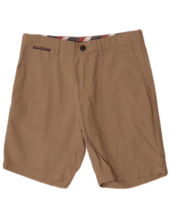 Tommy Hilfiger Pantalones cortos chinos para hombre W30 Algodón beige medio