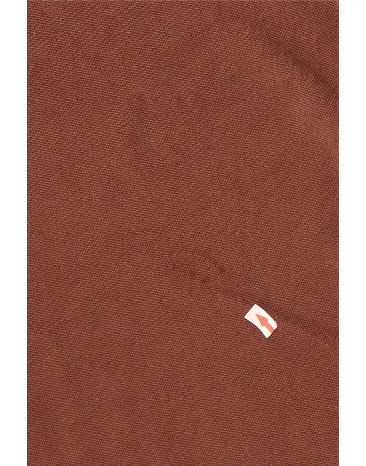 Polo Lacoste para hombre talla 5 grande algodón marrón