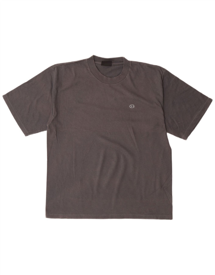 CHAMPION Camiseta Hombre Top Gris Medio