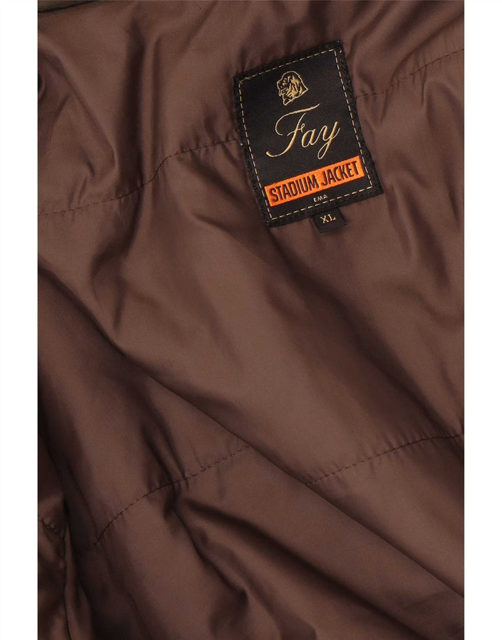 Fay Chaqueta utilitaria para hombre UK 42 XL Caqui
