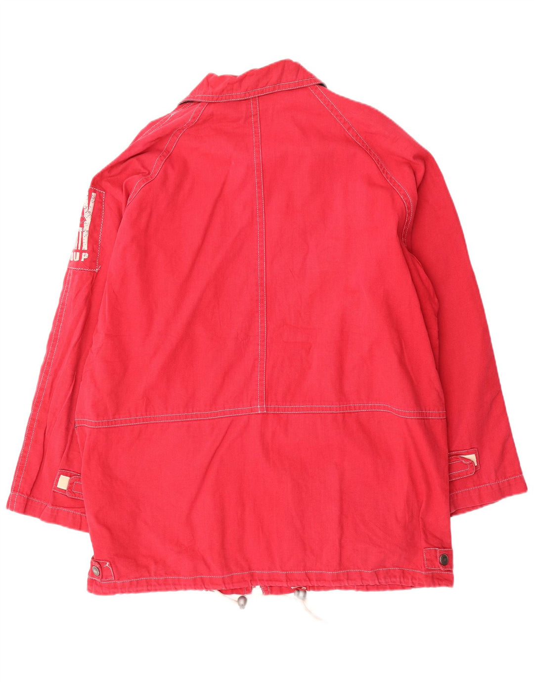 Brugi Chaqueta utilitaria gráfica para hombre IT 52 XL Algodón rojo