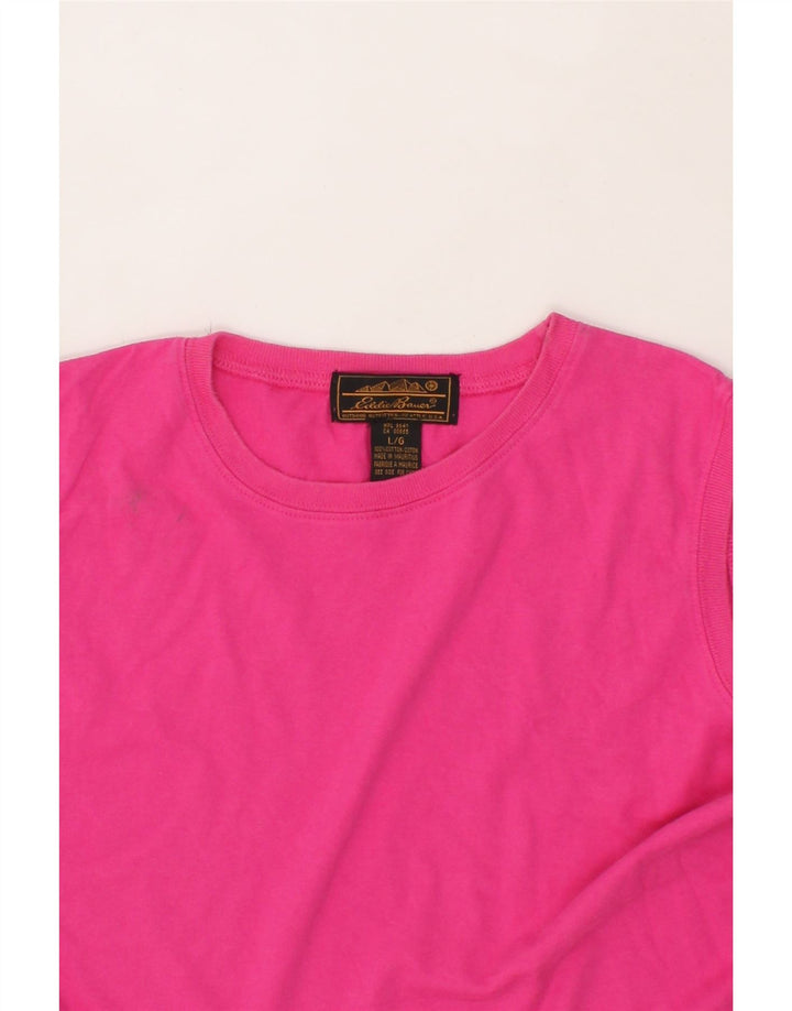 EDDIE BAUER Womens Vest Top UK 16 Large Pink Vintage Eddie Bauer and Second-Hand Eddie Bauer from Messina Hembry 