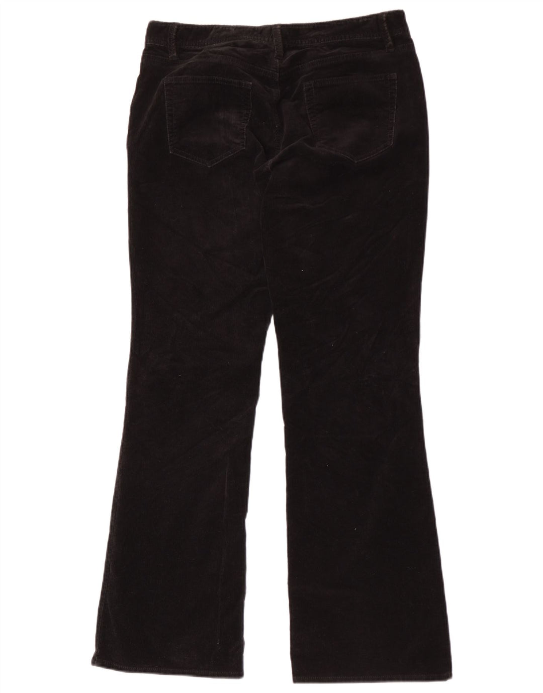 Eddie Bauer Pantalones de pana con corte de bota para mujer US 8 Medium W30 L31 Negro