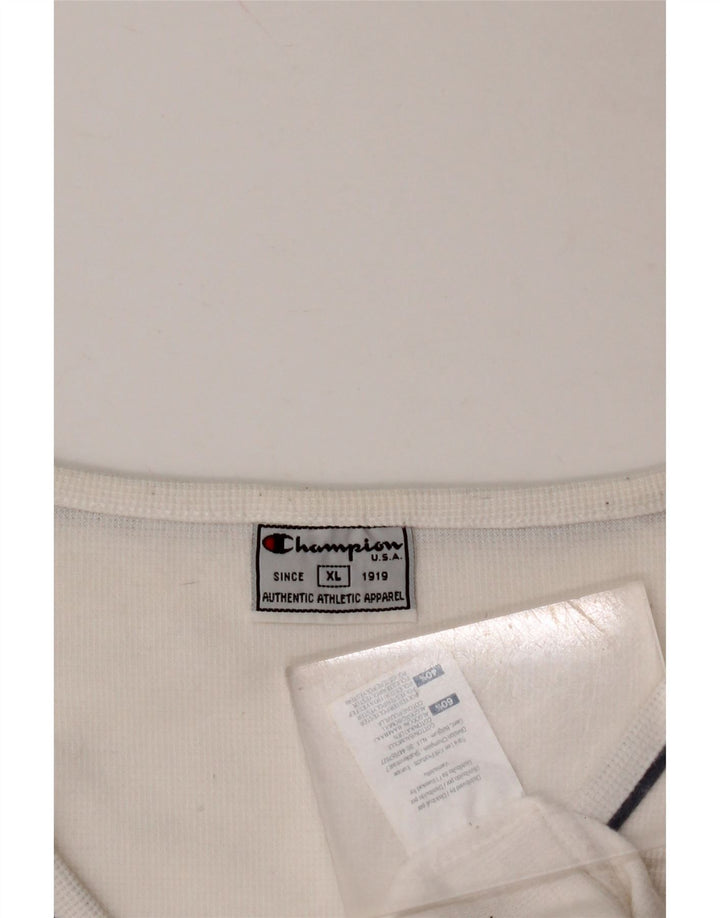 CHAMPION Camiseta sin mangas para niña 13-14 años XL Blanco Algodón