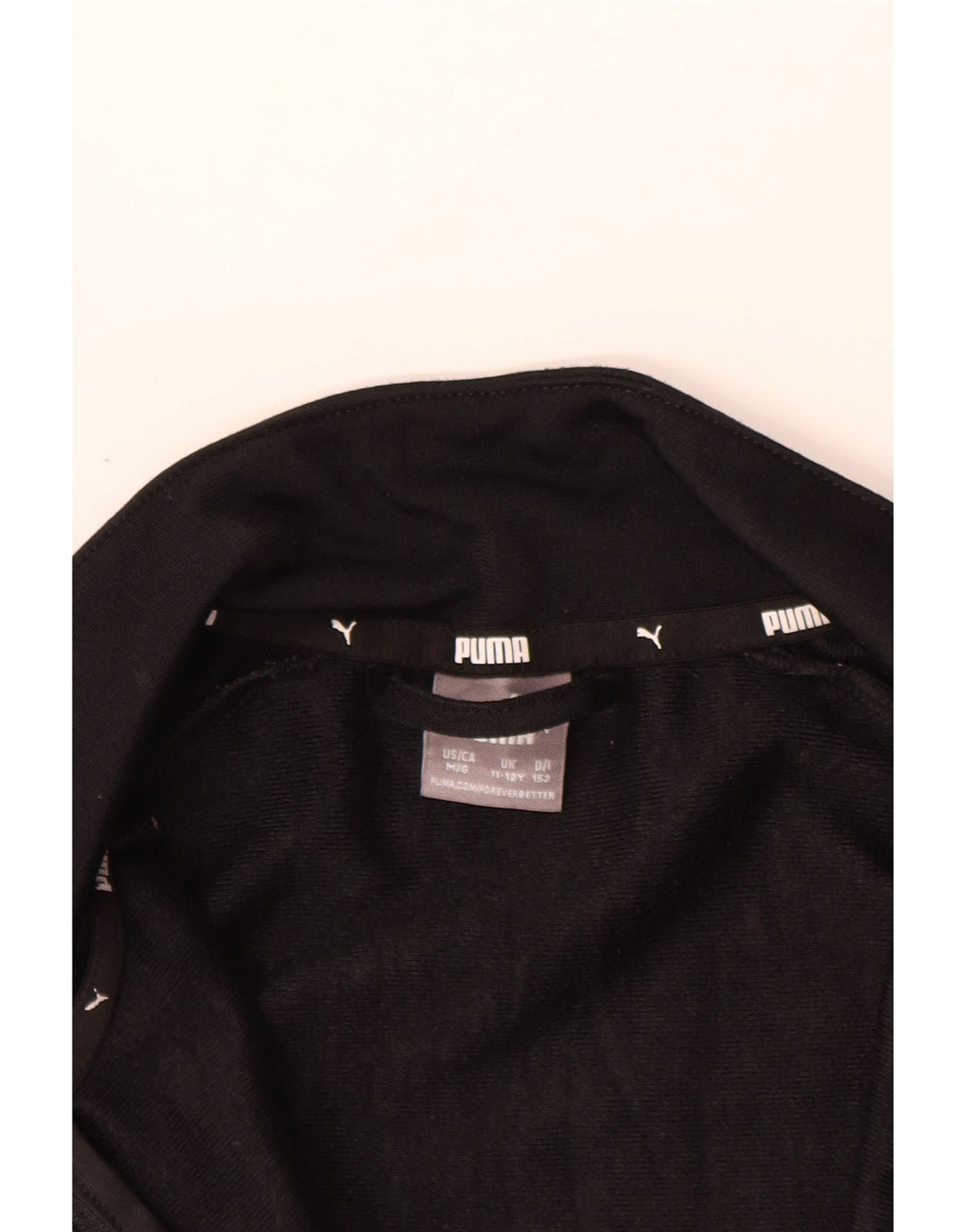 PUMA Chaqueta de chándal con gráfico para niños 11-12 años Negro