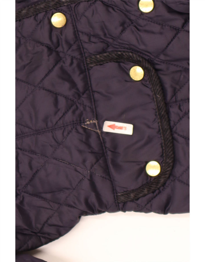 Barbour Chaqueta Acolchada Niña 10-11 Años Grande Poliamida Azul Marino