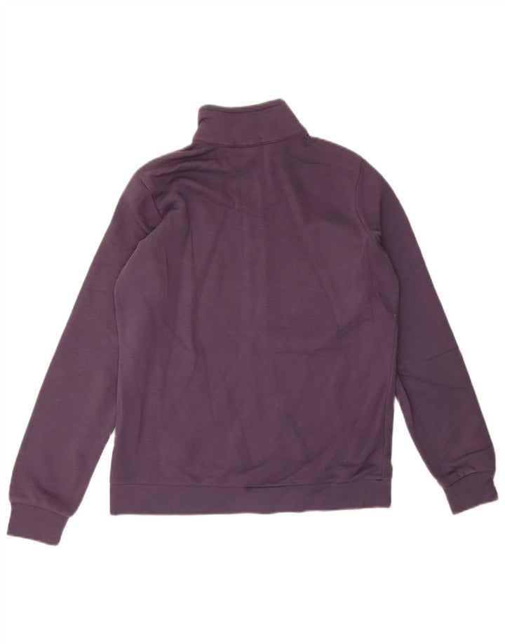 Champion Chaqueta de Chándal para Mujer Reino Unido 14 Mediana Púrpura Algodón