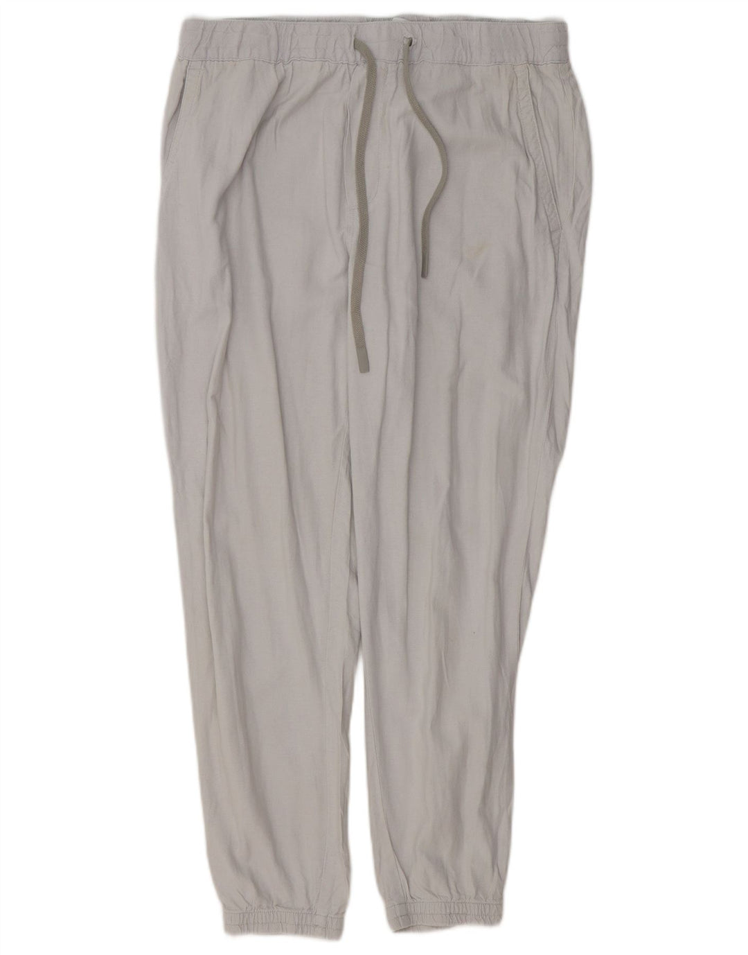 Zara Mujer Joggers Chinos Pantalones Grande W32 L28 Gris