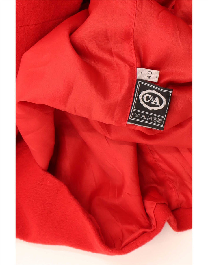 Chaqueta tipo blazer con doble botonadura para mujer C&A EU 40 Poliéster rojo medio