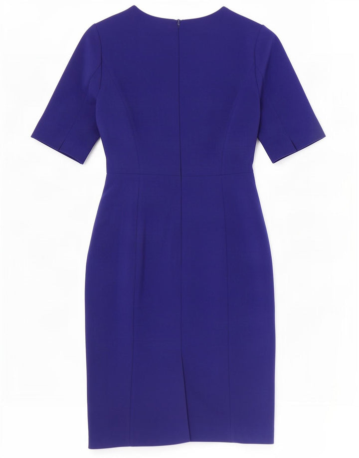 Hobbs Vestido tubo para mujer UK 10 Pequeño Poliéster azul