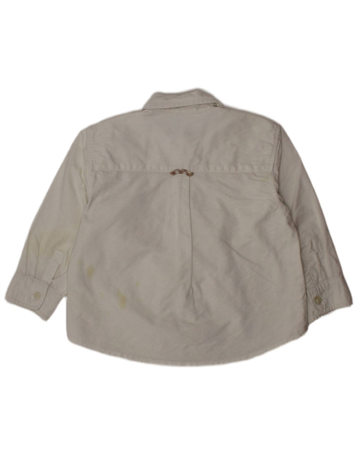 BURBERRY Camisa bebé niño 18-24 meses Algodón blanco