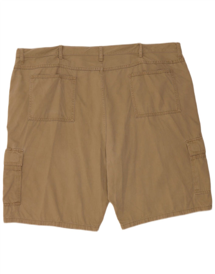 Wrangler Pantalones cortos cargo para hombre W46 3XL Algodón beige