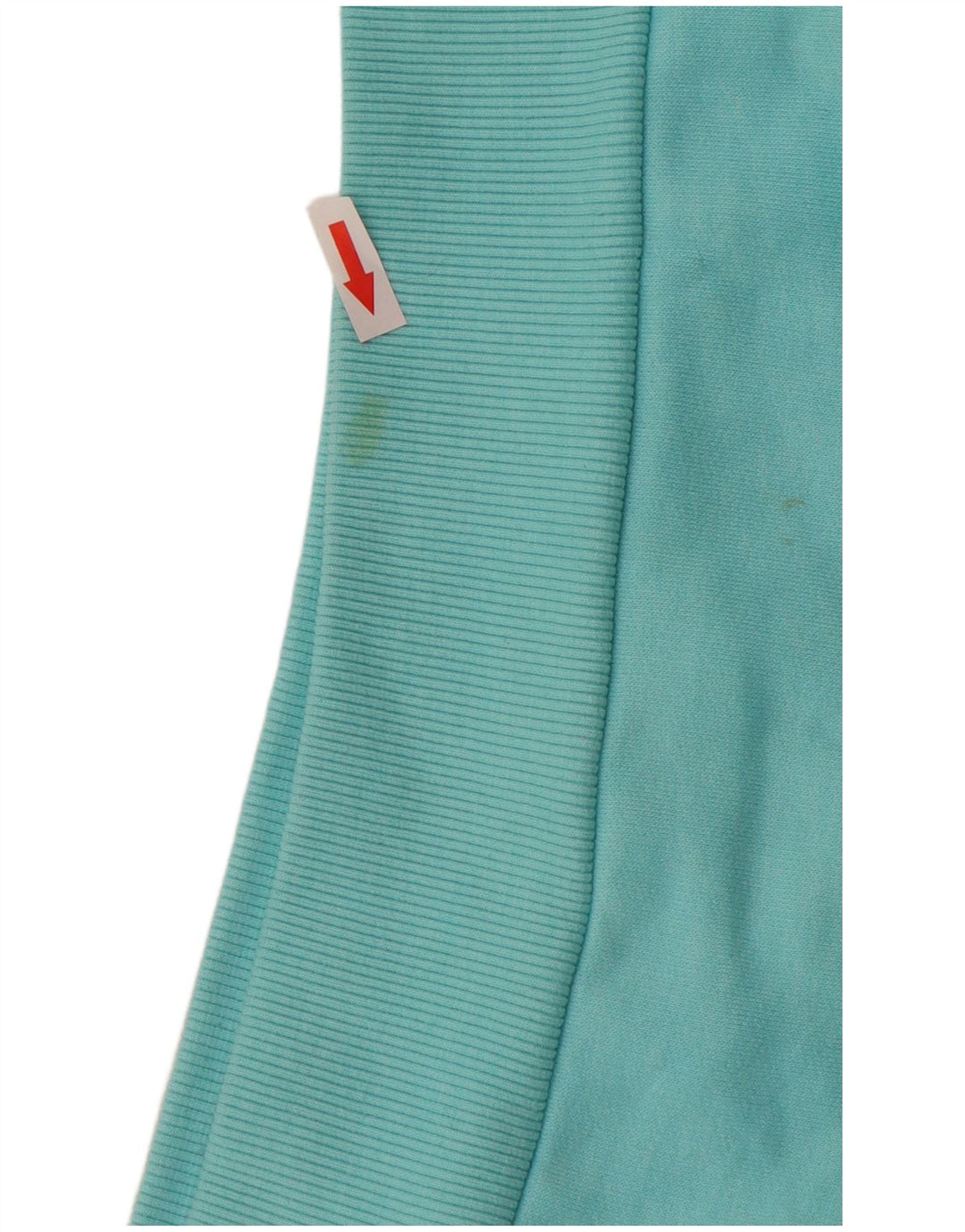 WEIRD FISH Jersey con capucha gráfica para mujer UK 10 Small Turquesa Algodón