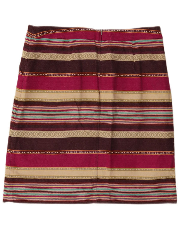 Minifalda para mujer de White Stuff UK 40 Medium W32 Algodón a rayas multicolor