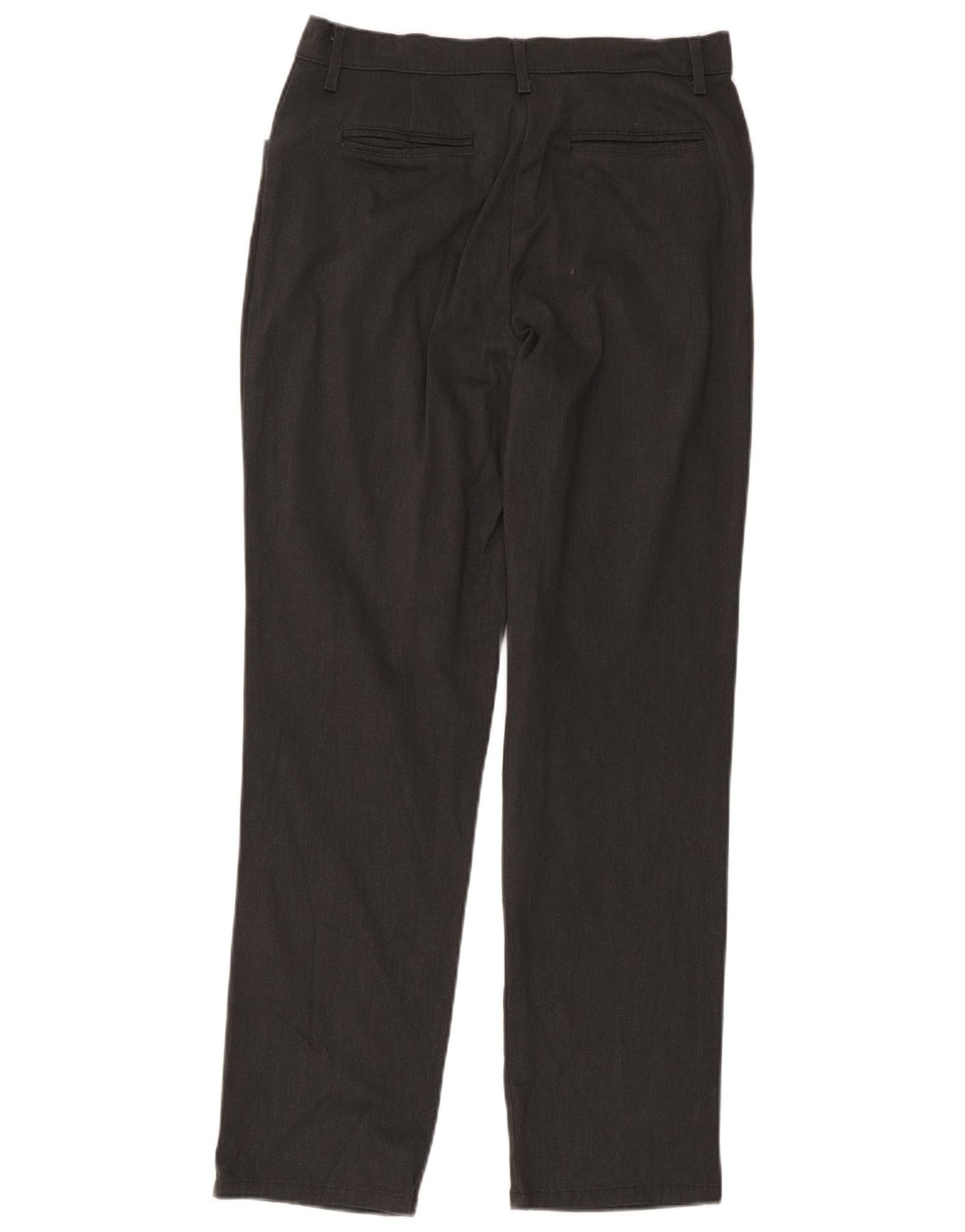 Lee Pantalones Casuales Rectos para Hombre Medianos W30 L31 Algodón Gris