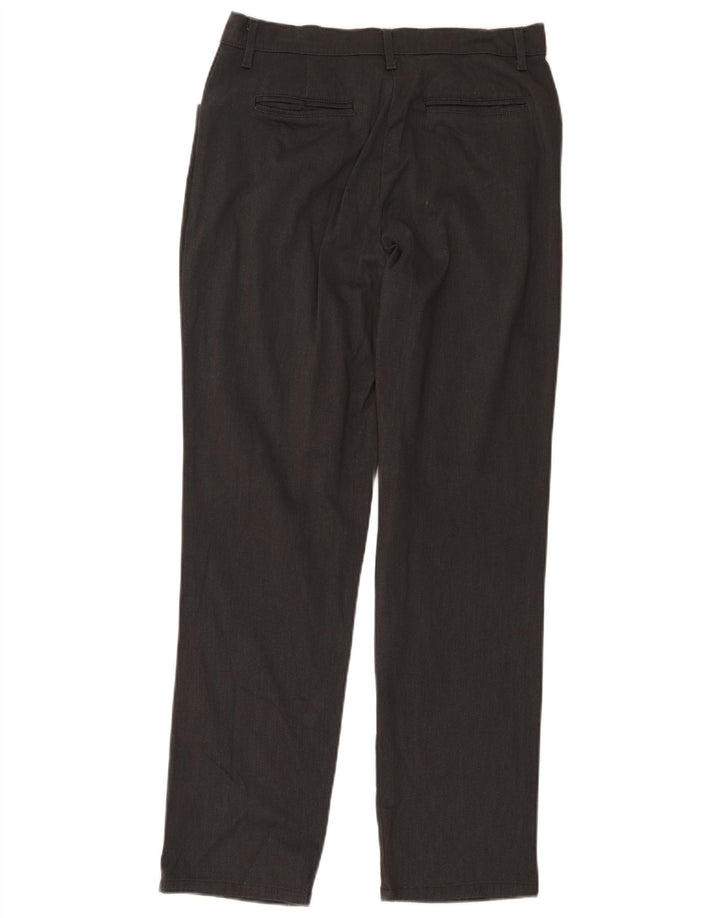 Lee Pantalones Casuales Rectos para Hombre Medianos W30 L31 Algodón Gris