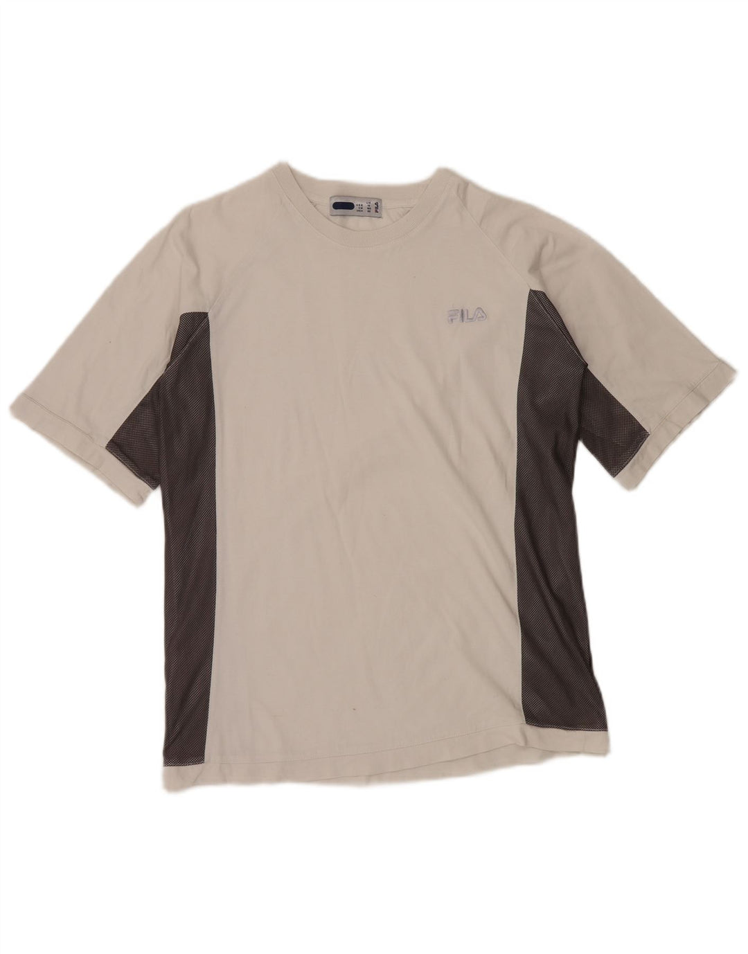 FILA Camiseta para niño 13-14 años Blanco Colorblock Algodón