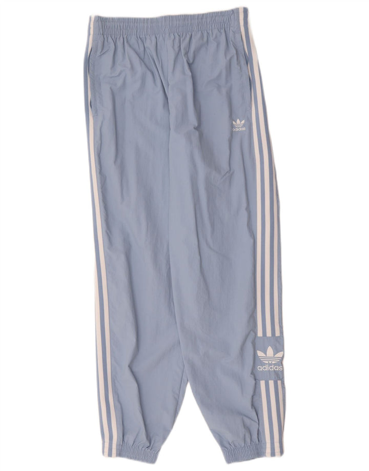 Adidas Pantalones de chándal para mujer Joggers UK 44 Azul medio Poliéster