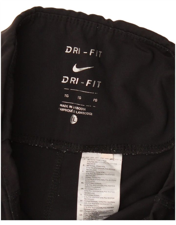Nike Leggings Dri Fit para mujer UK 40 XL Poliéster negro