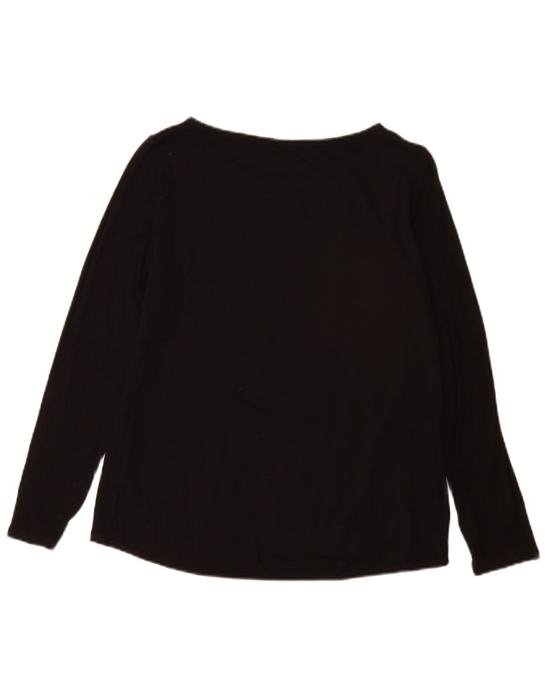 Marks & Spencer Top para mujer de manga larga UK 42 Viscosa negra mediana