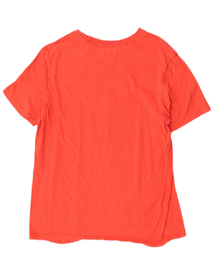 Nike - Camiseta gráfica para hombre, parte superior de algodón rojo mediano