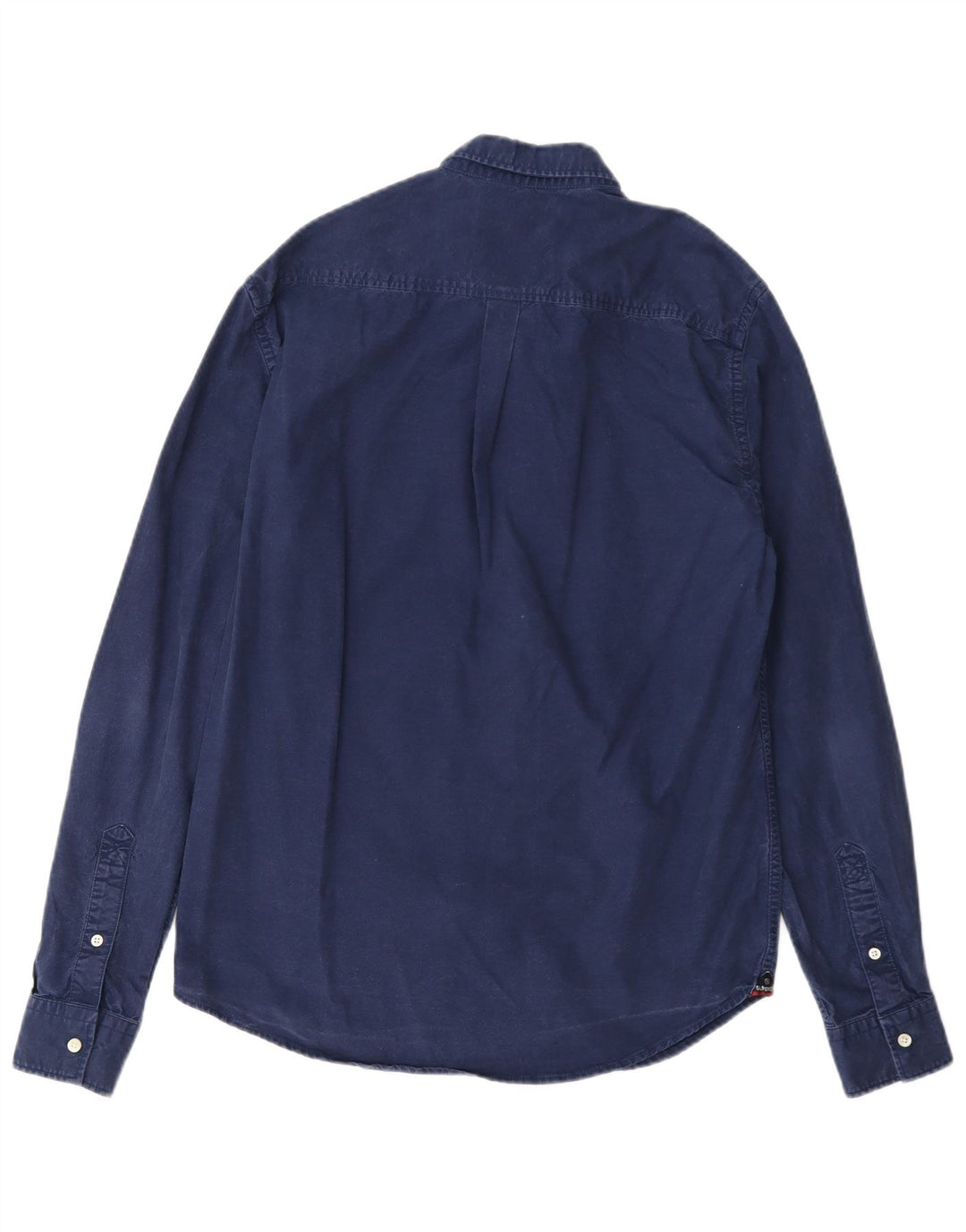 Superdry Camisa Modern Classic Fit De Algodón Azul Marino Mediano