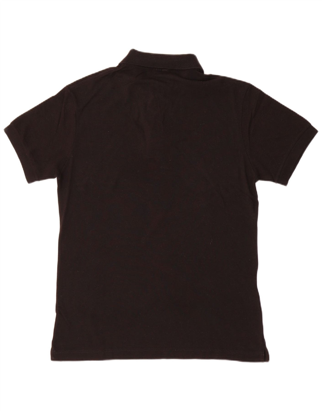 LACOSTE Polo para hombre talla 4 mediano algodón negro