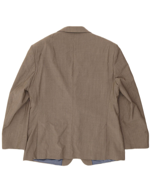 Marks & Spencer Chaqueta tipo blazer de 2 botones para hombre UK 44 XL Lana gris