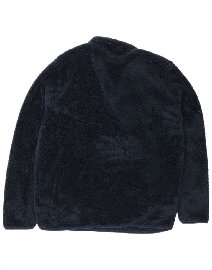 Jersey de forro polar con cuello y cremallera para hombre de Mountain Warehouse Poliéster azul marino grande