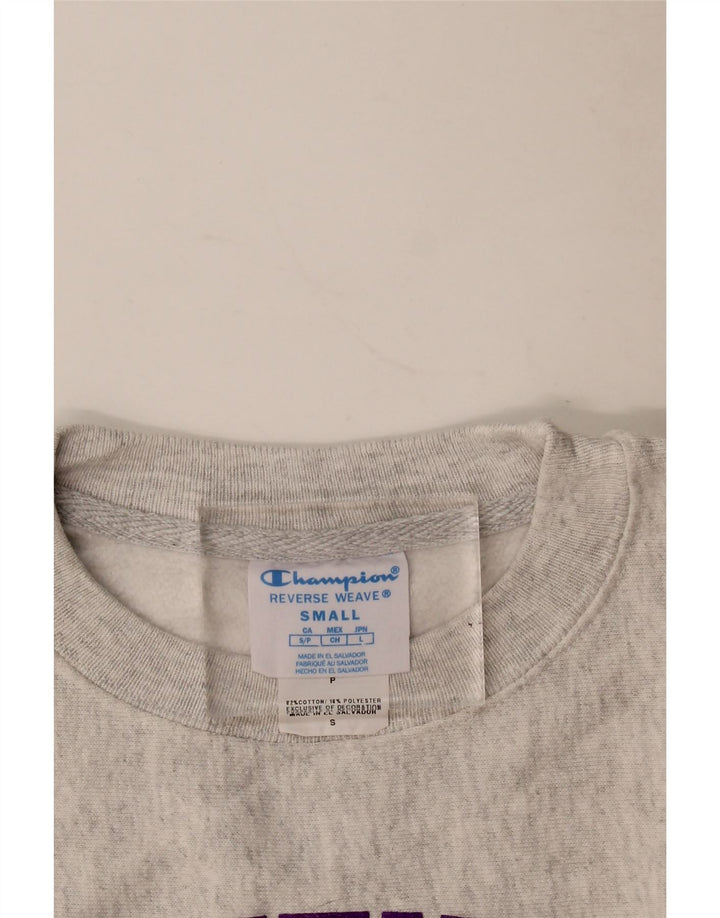 Champion Sudadera Gráfica para Hombre Jersey Pequeño De Algodón Gris