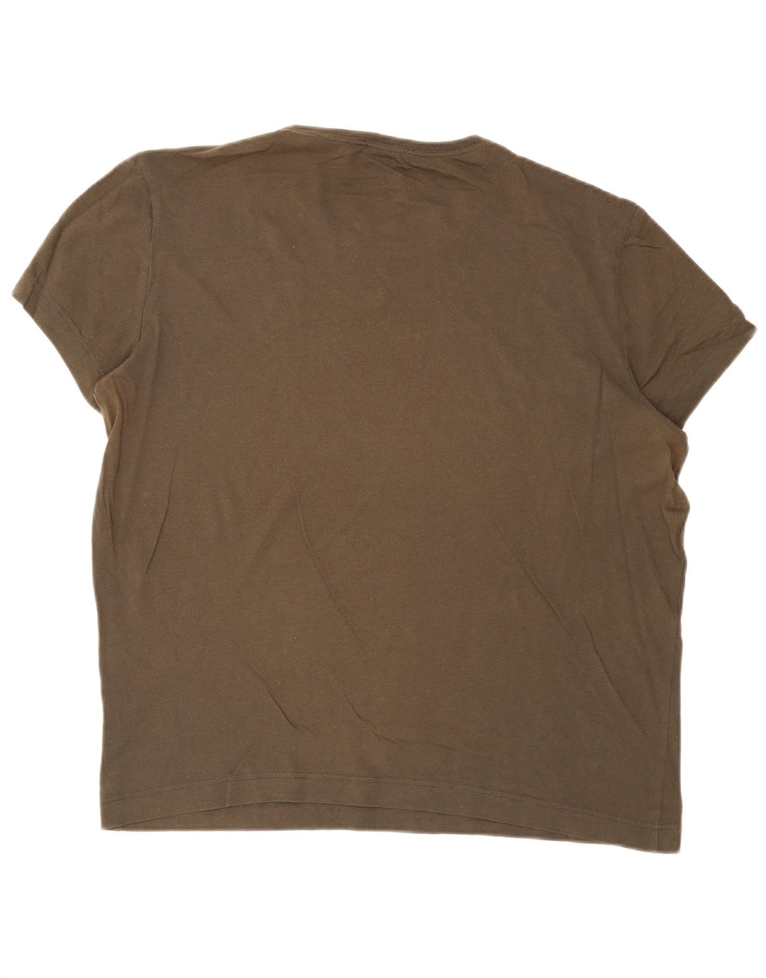 Calvin Klein Camiseta gráfica para hombre Top 2XL Caqui