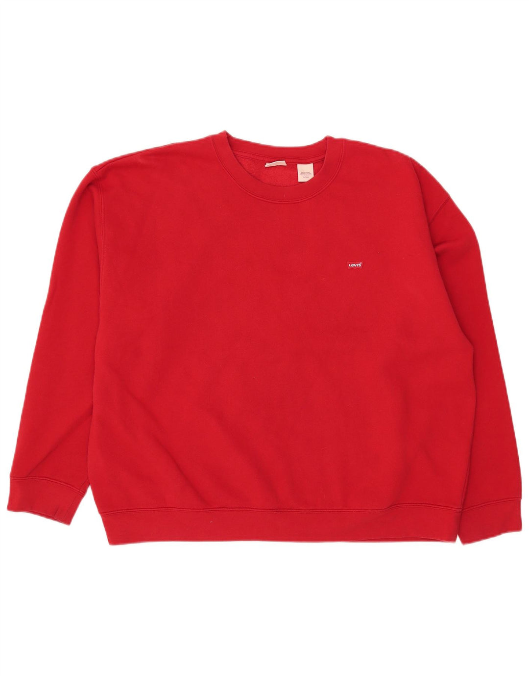 Levi's Hombre Sudadera Jumper XL Rojo Algodón