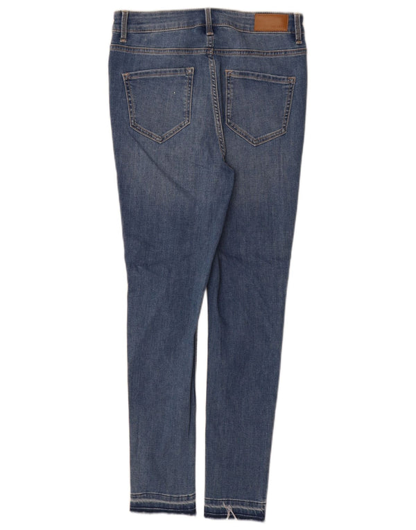 Marks & Spencer Jeans Ajustados The Ivy para Mujer UK 10 Small W26 L27 Azul