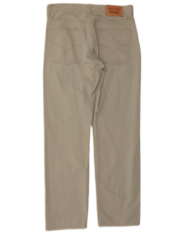 Levi's Mens 582 Pantalones Casuales Rectos W32 L32 Algodón Verde