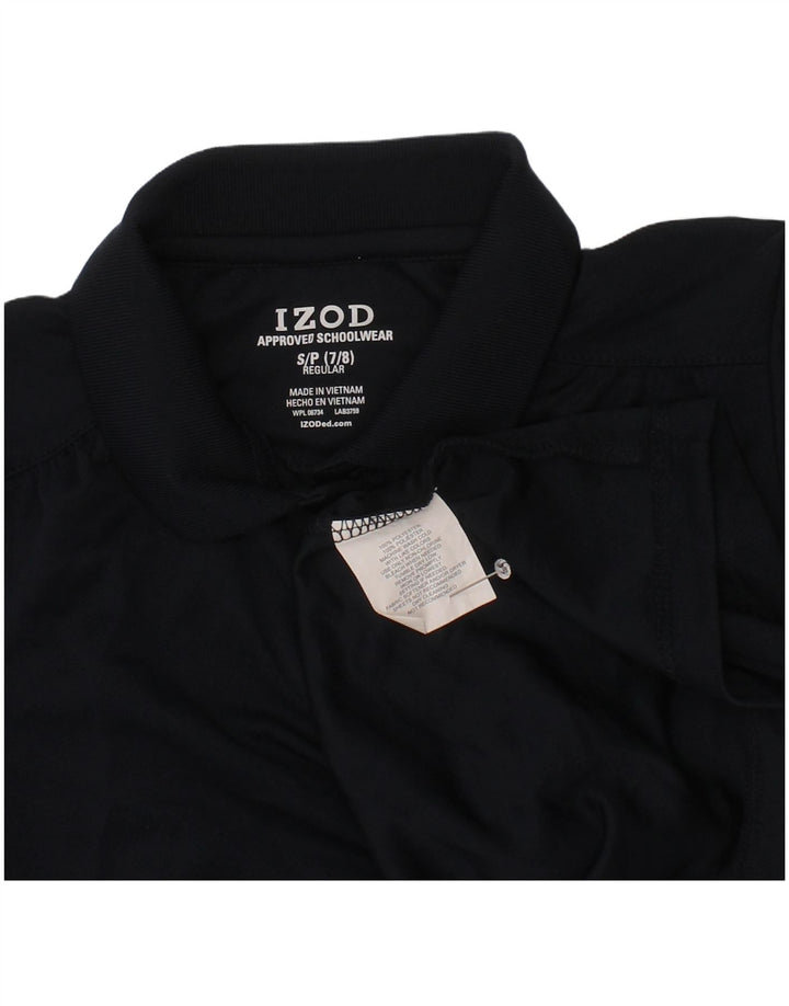 Izod Polo Regular Fit para Niñas 7-8 Años Small Azul Marino Poliéster