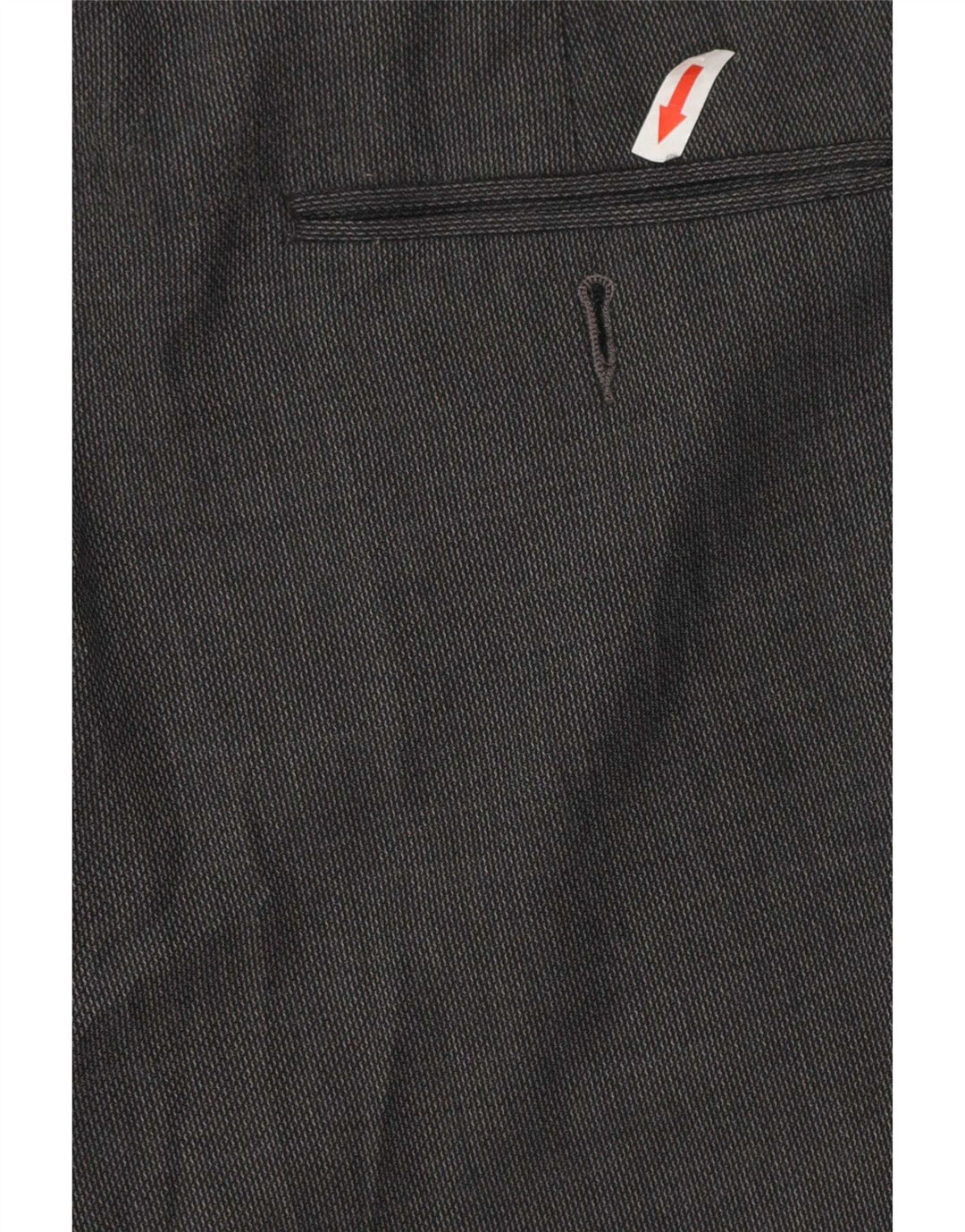 Marks & Spencer Pantalones casuales de corte regular para hombre W42 L29 Poliéster gris