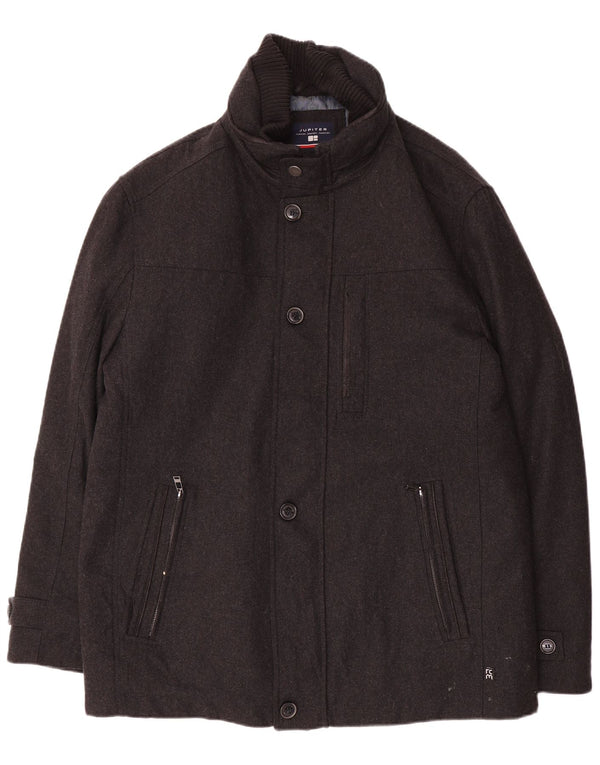 Abrigo Júpiter para hombre UK 42 XL Lana gris